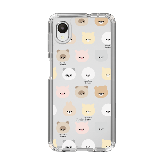スリムプロテクションケース［ mofmofriends - フェイス ］
