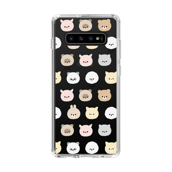 スリムプロテクションケース［ mofmofriends - フェイス ］