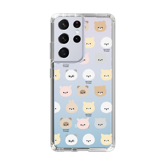 スリムプロテクションケース［ mofmofriends - フェイス ］