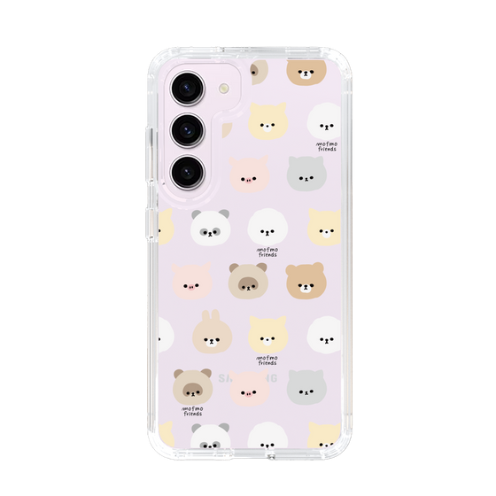 スリムプロテクションケース［ mofmofriends - フェイス ］