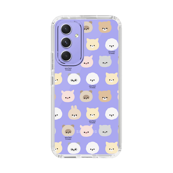スリムプロテクションケース［ mofmofriends - フェイス ］
