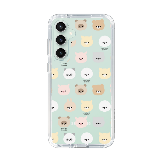 スリムプロテクションケース［ mofmofriends - フェイス ］