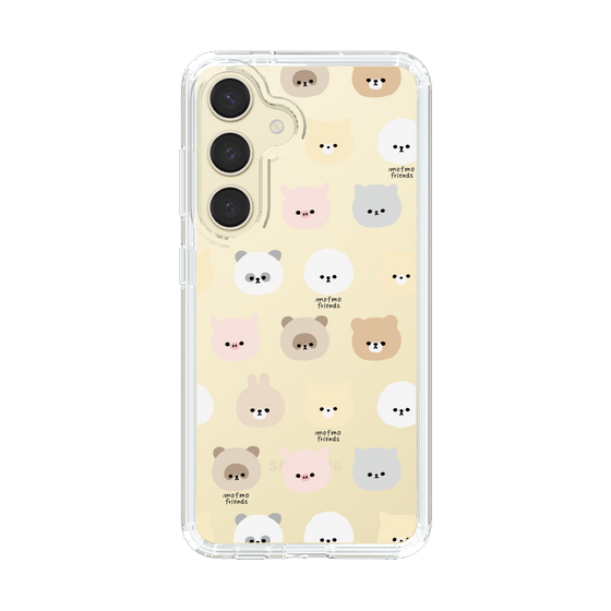 スリムプロテクションケース［ mofmofriends - フェイス ］
