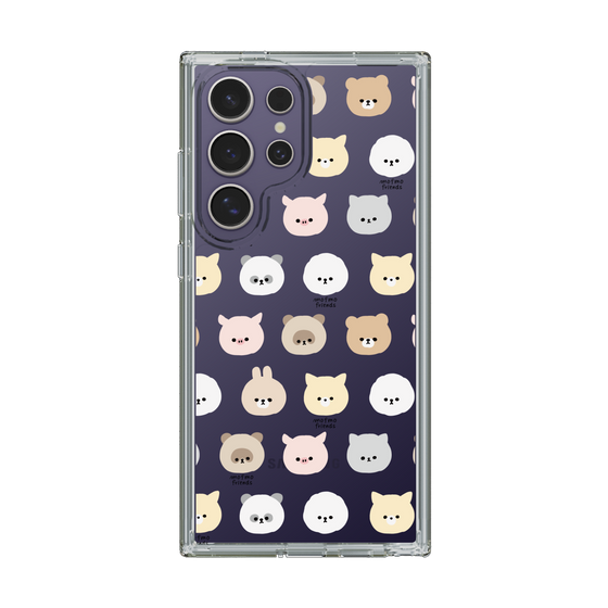 スリムプロテクションケース［ mofmofriends - フェイス ］