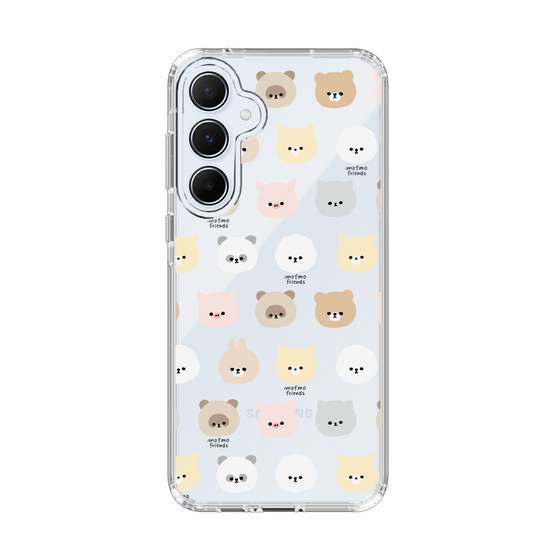 スリムプロテクションケース［ mofmofriends - フェイス ］