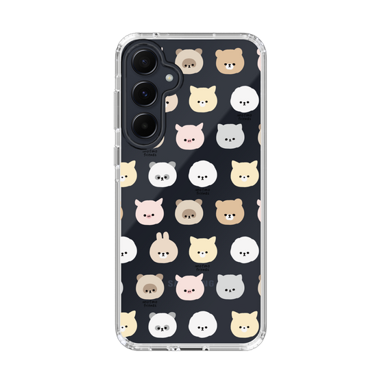 スリムプロテクションケース［ mofmofriends - フェイス ］