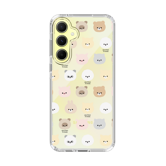 スリムプロテクションケース［ mofmofriends - フェイス ］