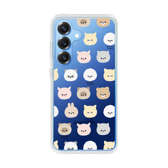 スリムプロテクションケース［ mofmofriends - フェイス ］
