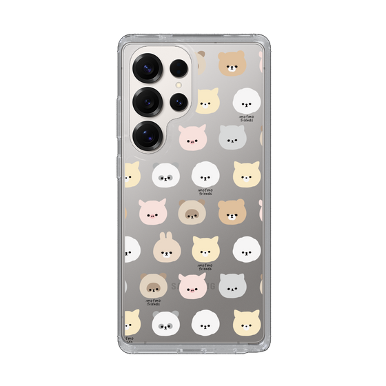 スリムプロテクションケース［ mofmofriends - フェイス ］