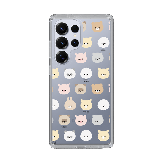 スリムプロテクションケース［ mofmofriends - フェイス ］