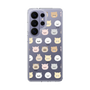 スリムプロテクションケース［ mofmofriends - フェイス ］