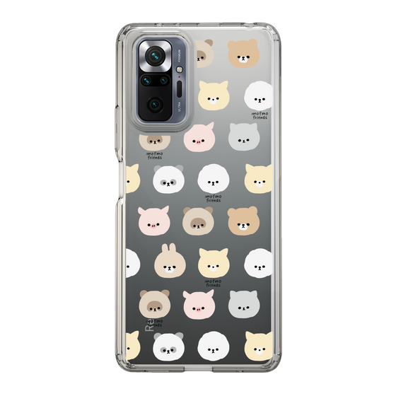 スリムプロテクションケース［ mofmofriends - フェイス ］