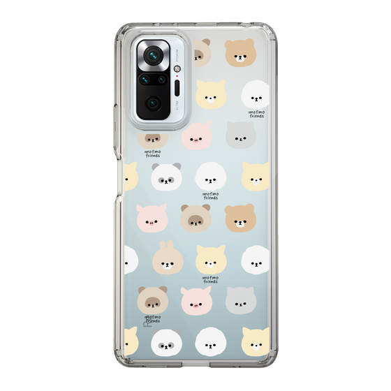 スリムプロテクションケース［ mofmofriends - フェイス ］