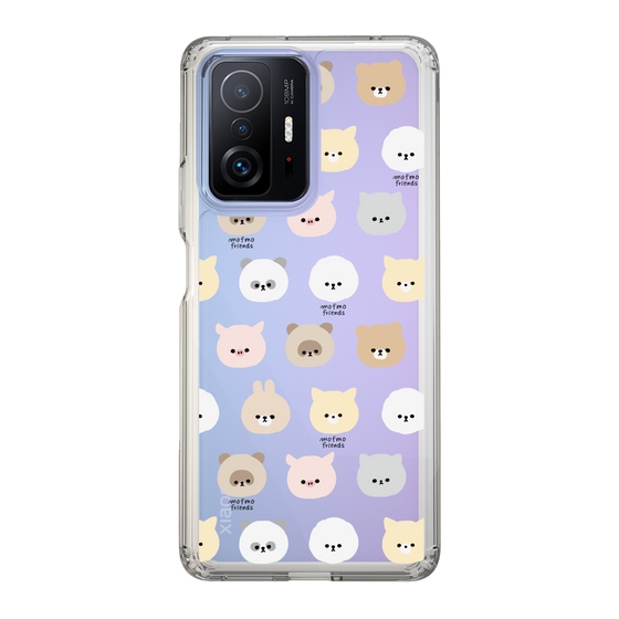 スリムプロテクションケース［ mofmofriends - フェイス ］