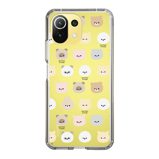 スリムプロテクションケース［ mofmofriends - フェイス ］