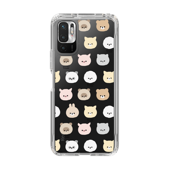 スリムプロテクションケース［ mofmofriends - フェイス ］