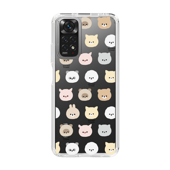 スリムプロテクションケース［ mofmofriends - フェイス ］