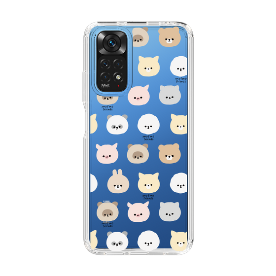 スリムプロテクションケース［ mofmofriends - フェイス ］