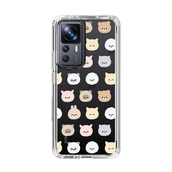 スリムプロテクションケース［ mofmofriends - フェイス ］