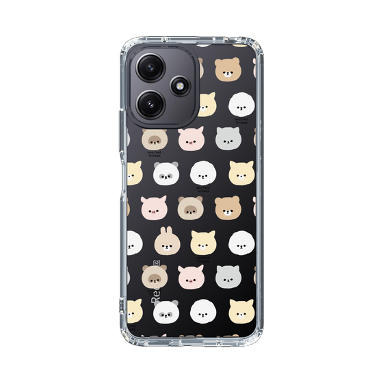 スリムプロテクションケース［ mofmofriends - フェイス ］