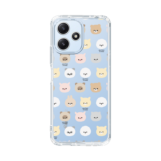 スリムプロテクションケース［ mofmofriends - フェイス ］