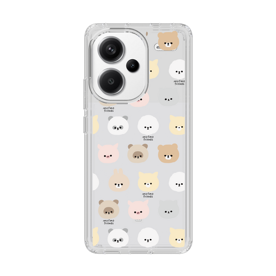 スリムプロテクションケース［ mofmofriends - フェイス ］