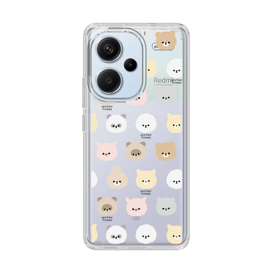 スリムプロテクションケース［ mofmofriends - フェイス ］