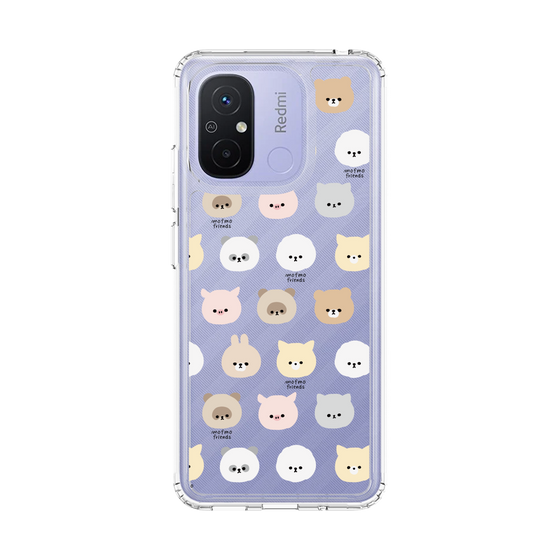 スリムプロテクションケース［ mofmofriends - フェイス ］