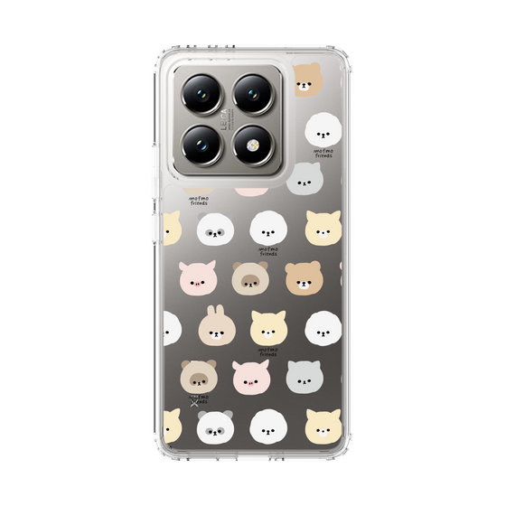 スリムプロテクションケース［ mofmofriends - フェイス ］
