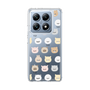 スリムプロテクションケース［ mofmofriends - フェイス ］