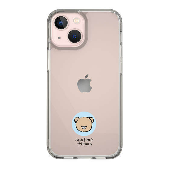 スリムプロテクションケース［ mofmofriends - アイコン - クマ ］