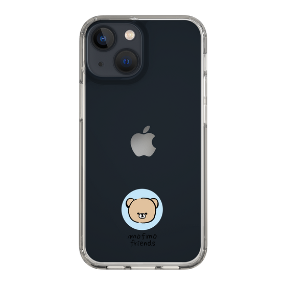 スリムプロテクションケース［ mofmofriends - アイコン - クマ ］