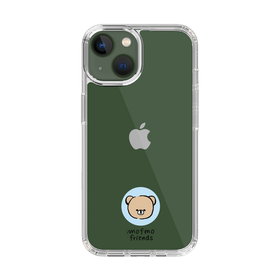 スリムプロテクションケース［ mofmofriends - アイコン - クマ ］