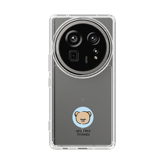 スリムプロテクションケース［ mofmofriends - アイコン - クマ ］