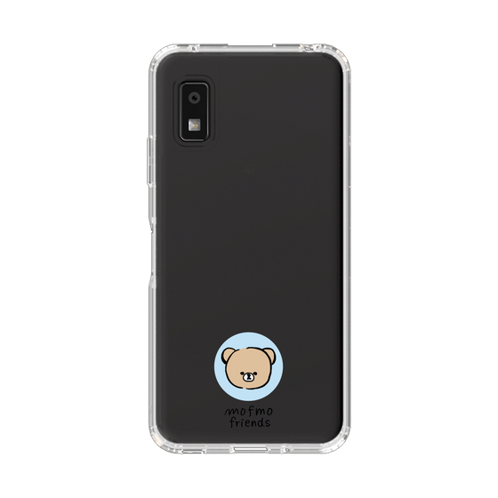 スリムプロテクションケース［ mofmofriends - アイコン - クマ ］