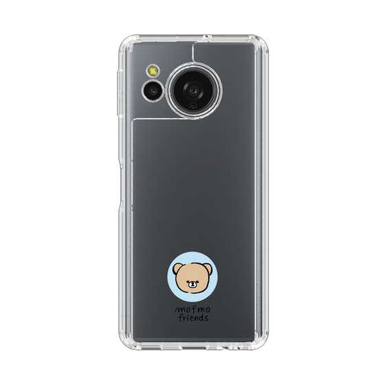 スリムプロテクションケース［ mofmofriends - アイコン - クマ ］