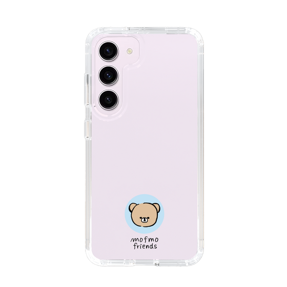 スリムプロテクションケース［ mofmofriends - アイコン - クマ ］