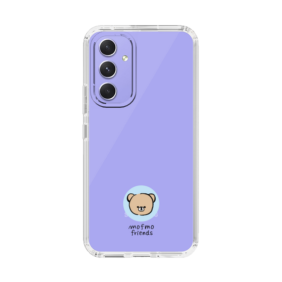 スリムプロテクションケース［ mofmofriends - アイコン - クマ ］