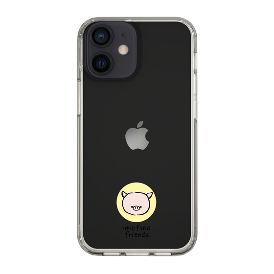 スリムプロテクションケース［ mofmofriends - アイコン - マイクロブタ ］