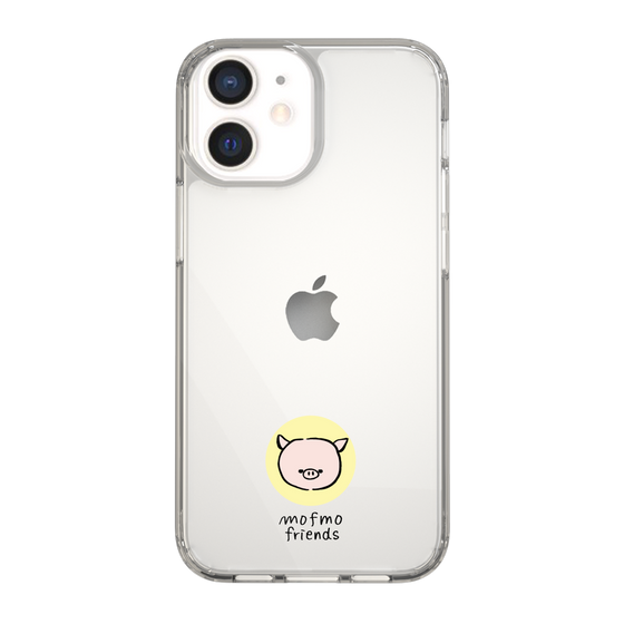 スリムプロテクションケース［ mofmofriends - アイコン - マイクロブタ ］