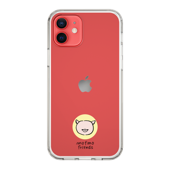 スリムプロテクションケース［ mofmofriends - アイコン - マイクロブタ ］