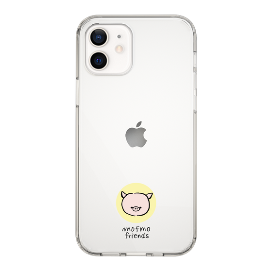 スリムプロテクションケース［ mofmofriends - アイコン - マイクロブタ ］