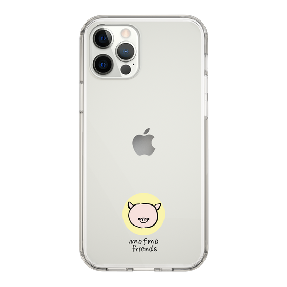 スリムプロテクションケース［ mofmofriends - アイコン - マイクロブタ ］