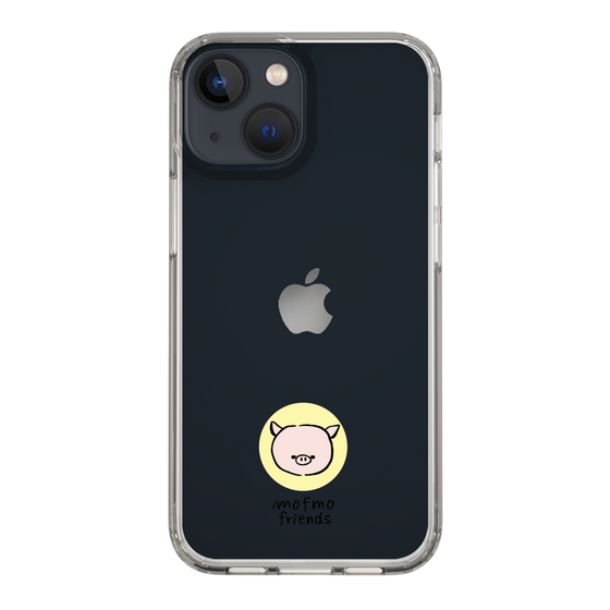 スリムプロテクションケース［ mofmofriends - アイコン - マイクロブタ ］