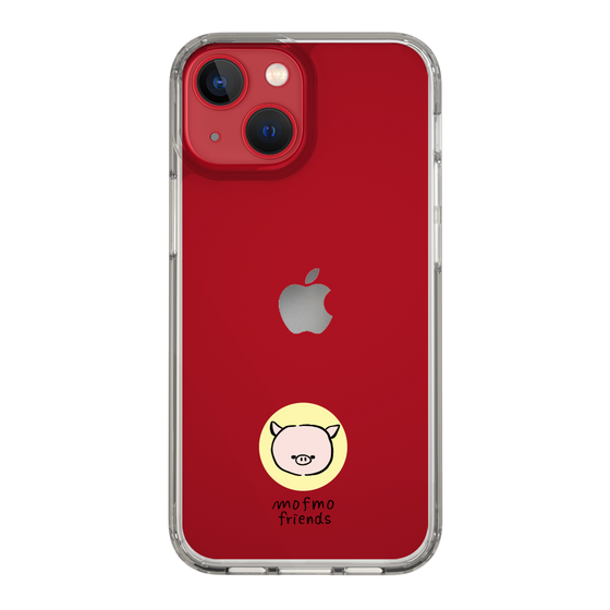 スリムプロテクションケース［ mofmofriends - アイコン - マイクロブタ ］