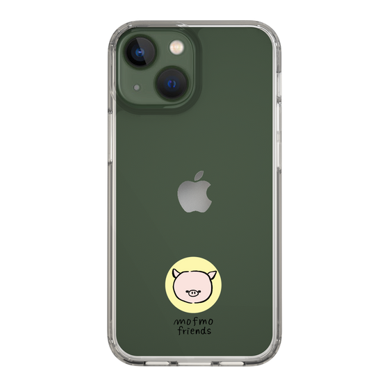 スリムプロテクションケース［ mofmofriends - アイコン - マイクロブタ ］