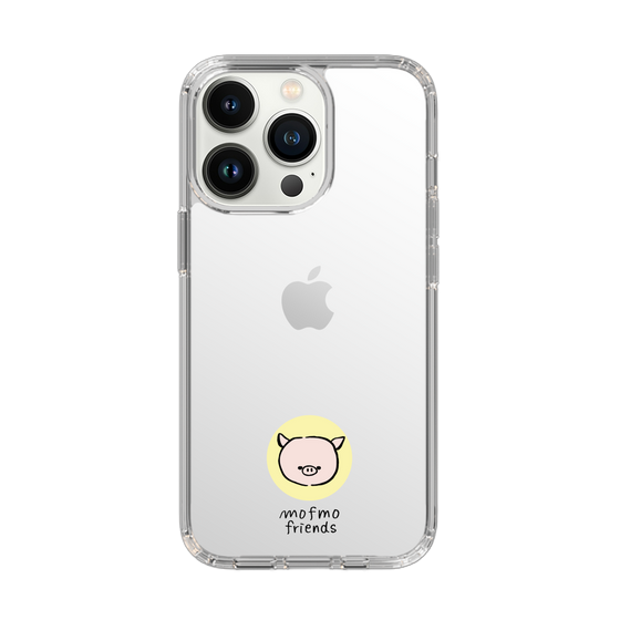 スリムプロテクションケース［ mofmofriends - アイコン - マイクロブタ ］