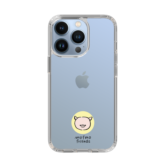 スリムプロテクションケース［ mofmofriends - アイコン - マイクロブタ ］