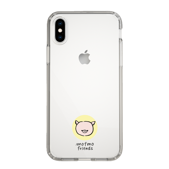 スリムプロテクションケース［ mofmofriends - アイコン - マイクロブタ ］