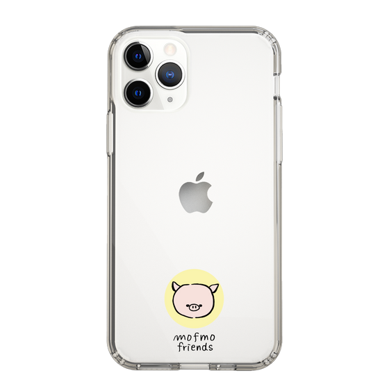 スリムプロテクションケース［ mofmofriends - アイコン - マイクロブタ ］
